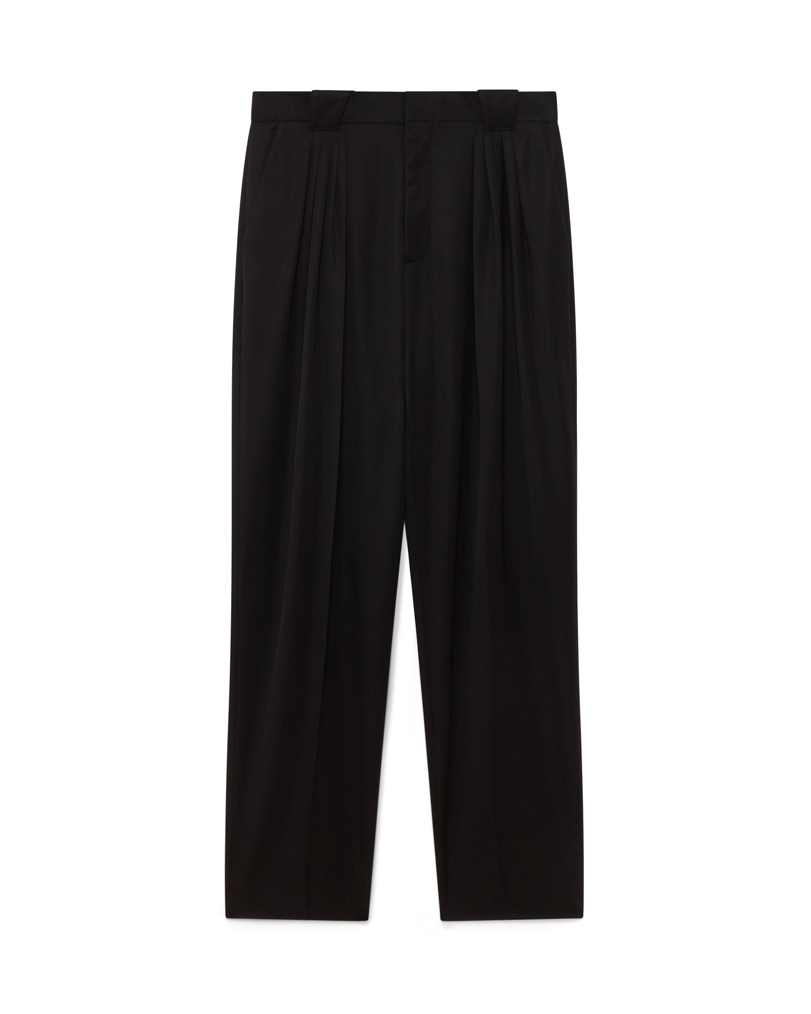 Wool Five Pleat Tailored Trousers by CASABLANCA