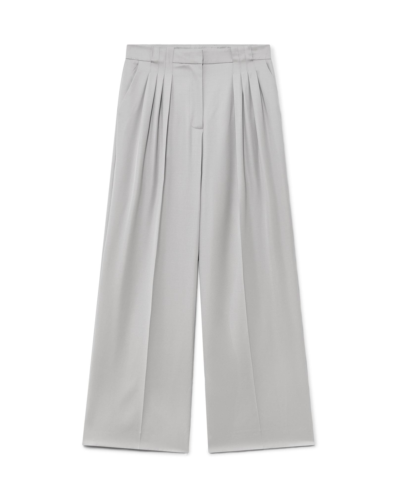 Wool Triple Pleat Tailored Trousers by CASABLANCA