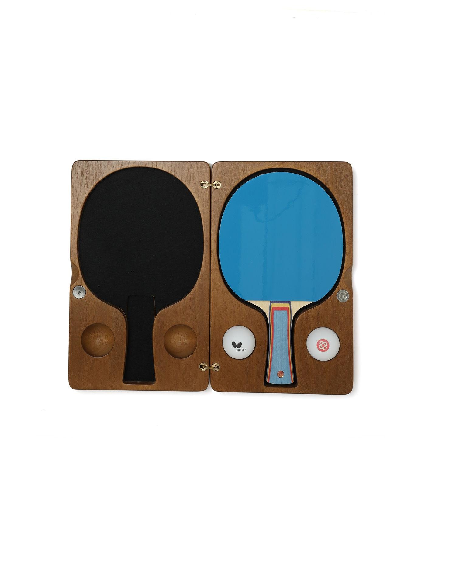 X Butterfly Table Tennis bat and ball set by CASABLANCA