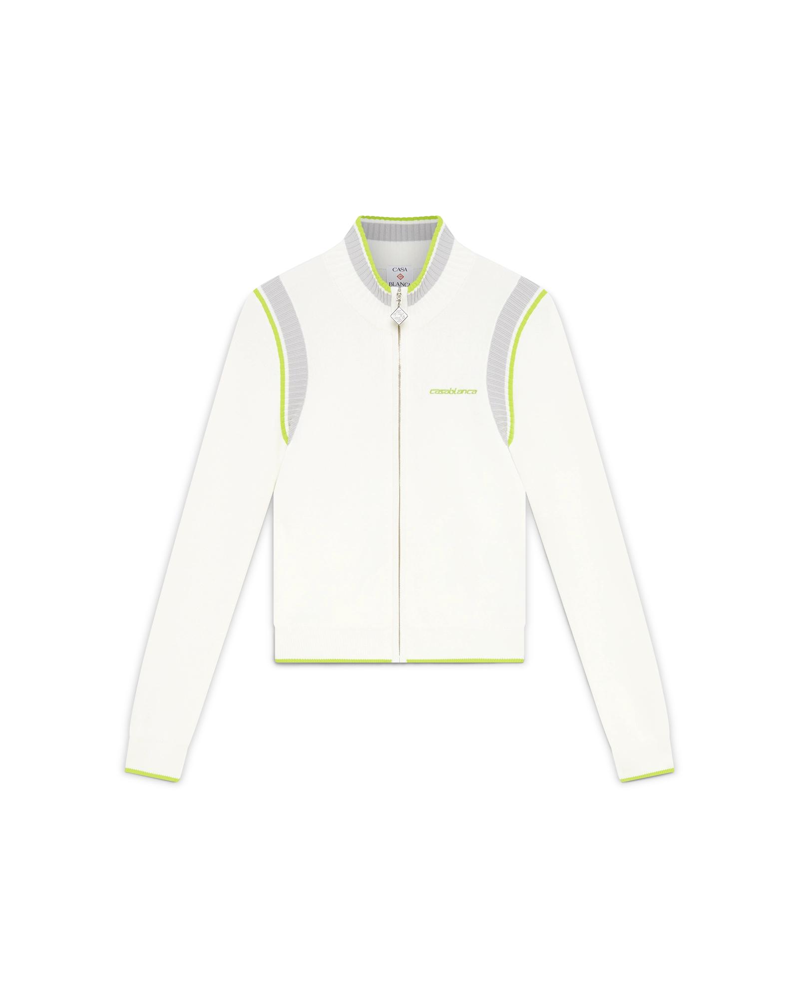 Zip Up Tennis Jacket by CASABLANCA