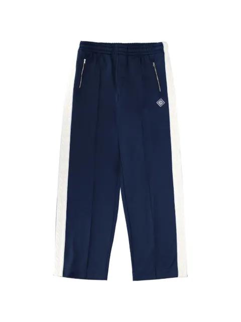 appliqué panel track pants by CASABLANCA