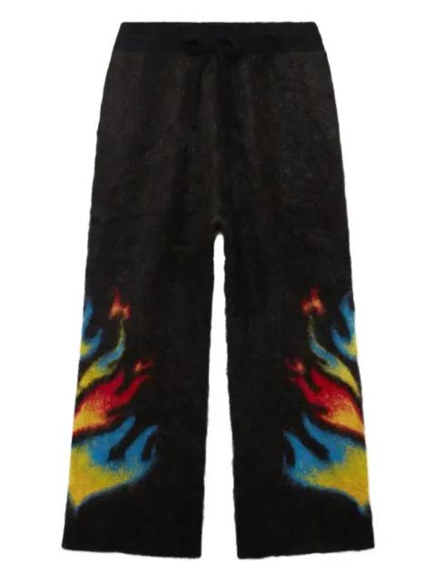 brushed flame trousers by CASABLANCA