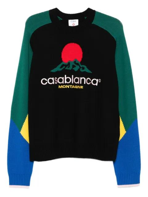 crew-neck sweater by CASABLANCA