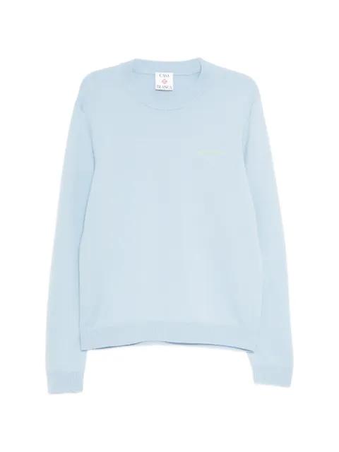 crewneck knitted jumper by CASABLANCA