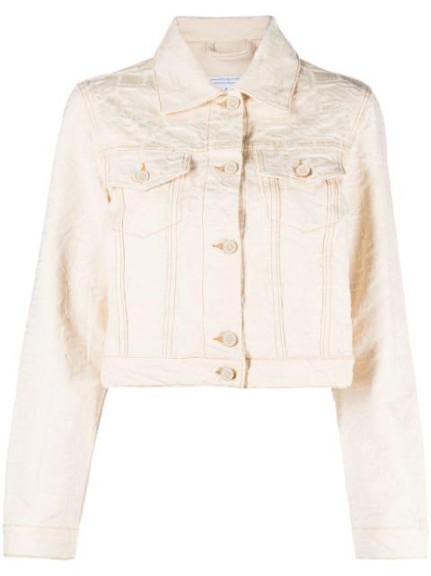 cropped denim jacket by CASABLANCA