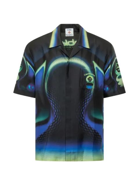 cuban-collar shirt by CASABLANCA