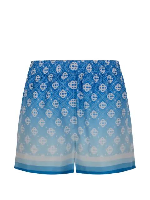 diamond monogram shorts by CASABLANCA