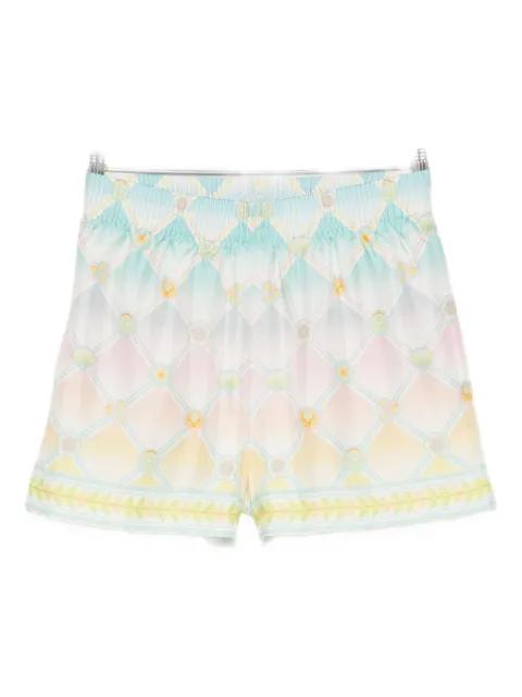 diamond-pattern shorts by CASABLANCA