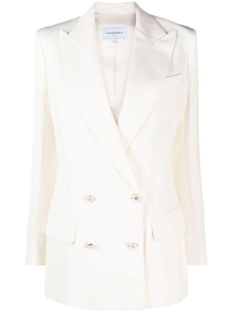 double-breasted tailored blazer by CASABLANCA