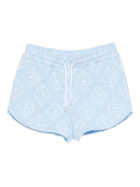 drawstring pattern shorts by CASABLANCA