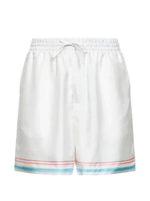 elasticated-waist shorts by CASABLANCA