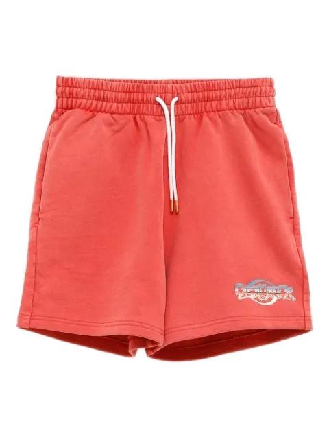 elasticized-waistband logo-print shorts by CASABLANCA
