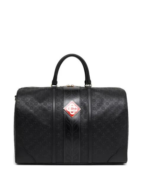 embossed duffel bag by CASABLANCA