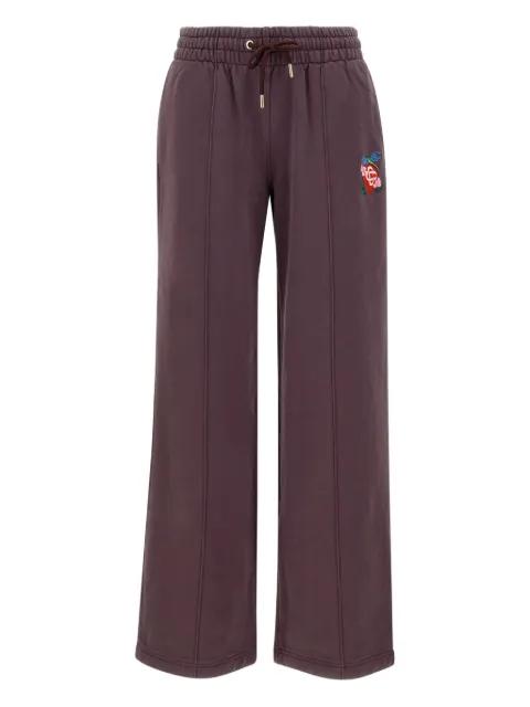 embroidered-logo drawstring track pants by CASABLANCA