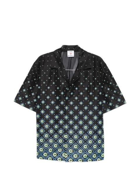 geometric pattern shirt by CASABLANCA