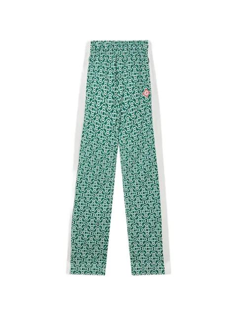 geometric-pattern track pants by CASABLANCA