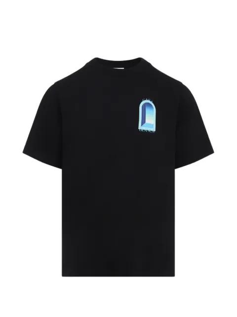 gradient arch-print T-shirt by CASABLANCA