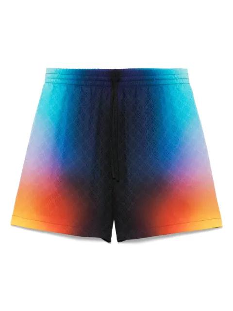 gradient silk shorts by CASABLANCA