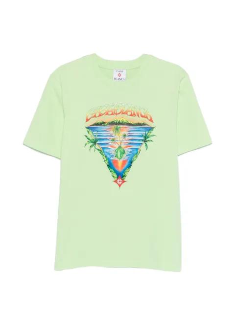graphic T-shirt by CASABLANCA