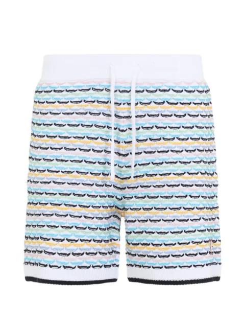 graphic-print drawstring bermuda shorts by CASABLANCA
