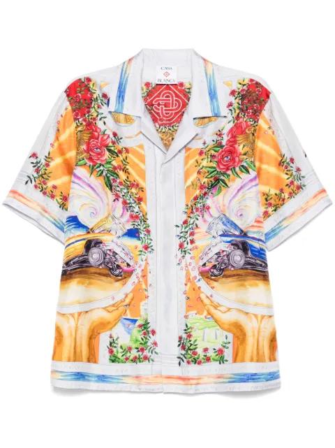 graphic-print shirt by CASABLANCA