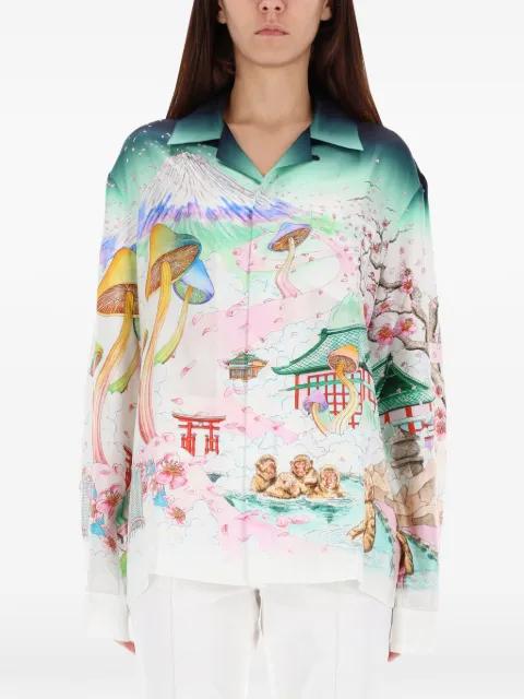 graphic-print shirt by CASABLANCA