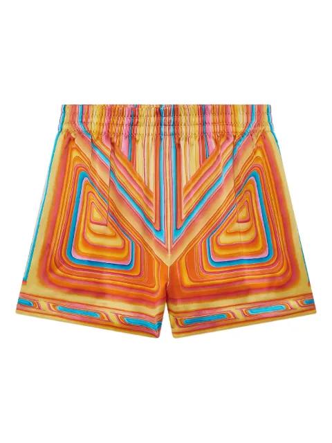 graphic-print shorts by CASABLANCA