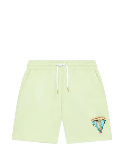 graphic-print shorts by CASABLANCA