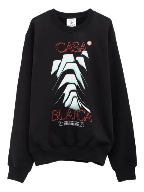 graphic-print sweatshirt by CASABLANCA