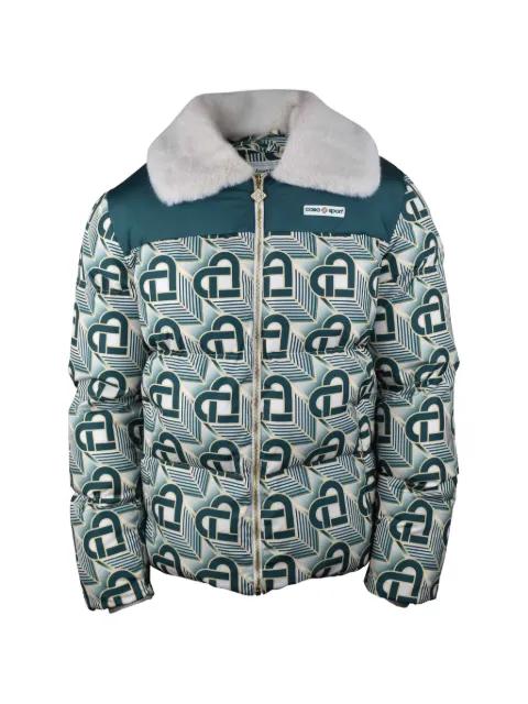 heart monogram collar jacket by CASABLANCA