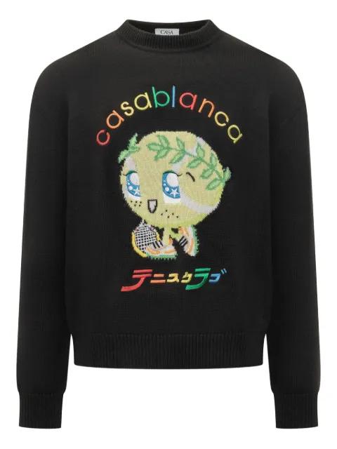 intarsia sweater by CASABLANCA