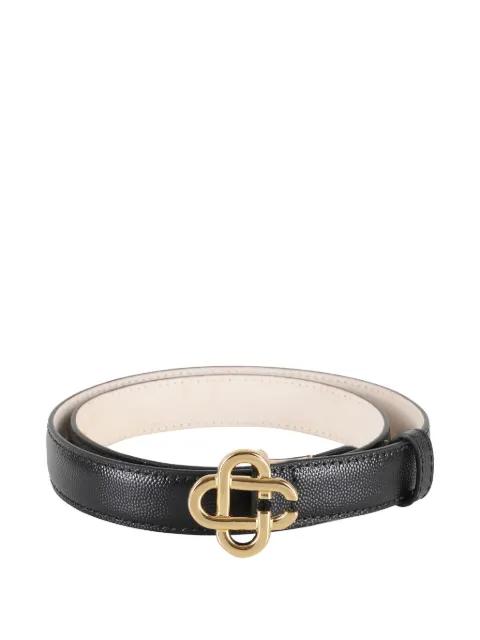 interlocking-buckle leather belt by CASABLANCA