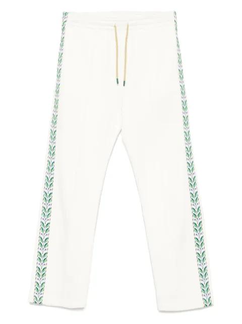 laurel tape track pants by CASABLANCA