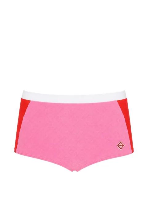 logo-detail bikini bottom by CASABLANCA