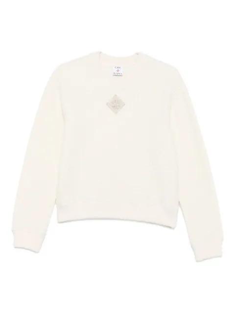 logo-detail sweatshirt by CASABLANCA