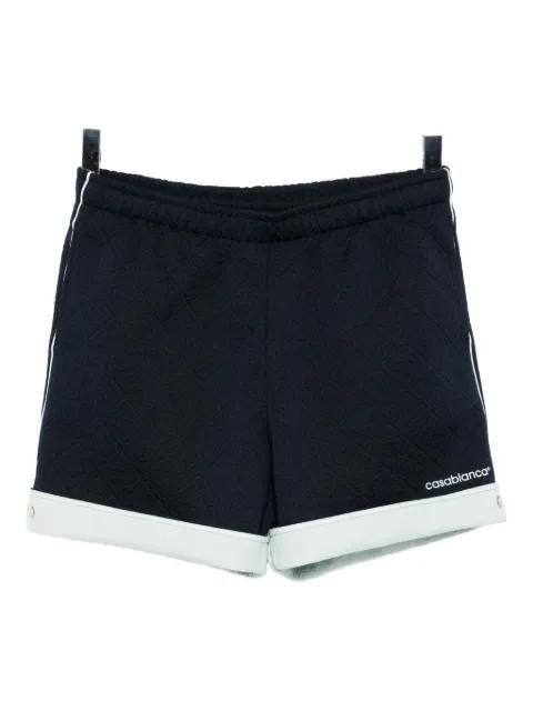 logo-embroidered shorts by CASABLANCA