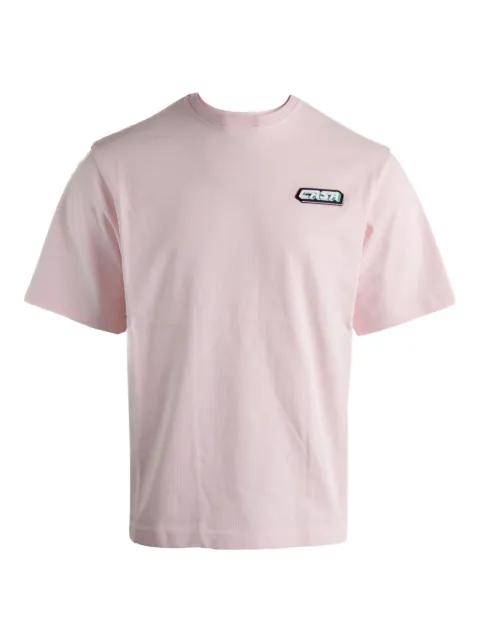 logo-patch T-shirt by CASABLANCA