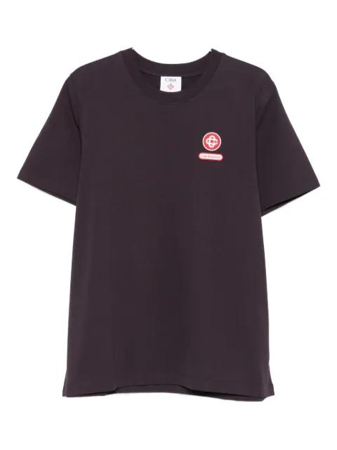 logo-patch T-shirt by CASABLANCA