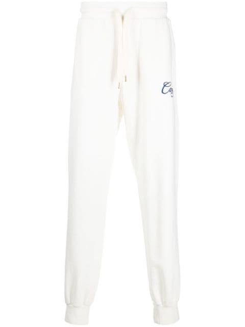 logo-print track pants by CASABLANCA