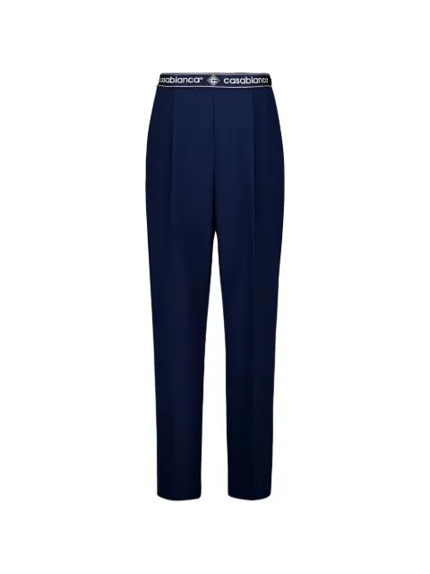 logo tailored trousers by CASABLANCA