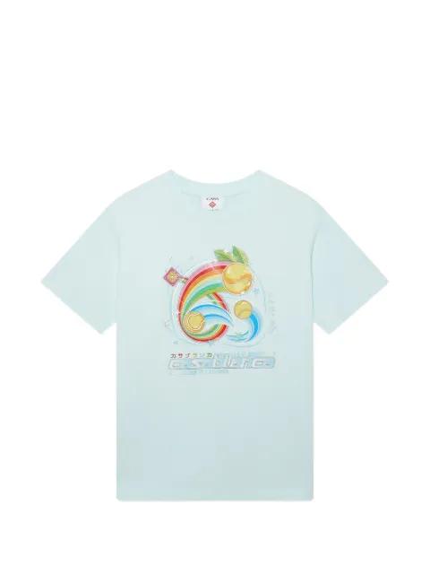 manga tennis ball T-shirt by CASABLANCA