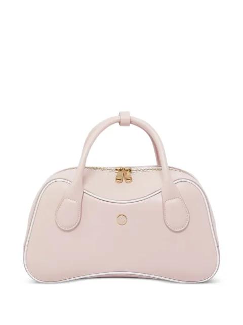 micro leather bowling bag by CASABLANCA