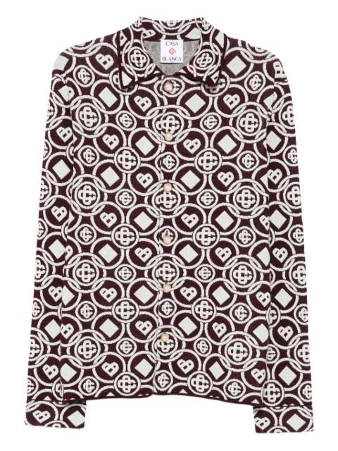 monogram button shirt by CASABLANCA
