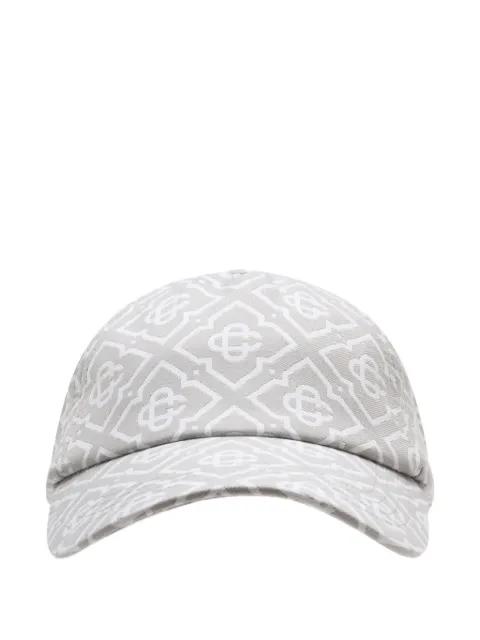 monogram jacquard baseball cap by CASABLANCA