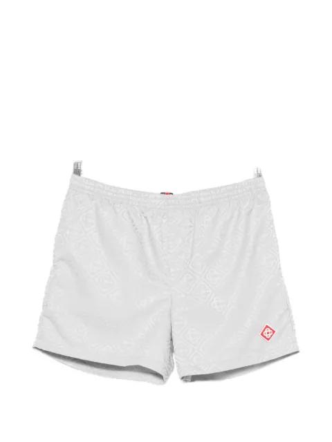 monogram-jacquard logo swim shorts by CASABLANCA