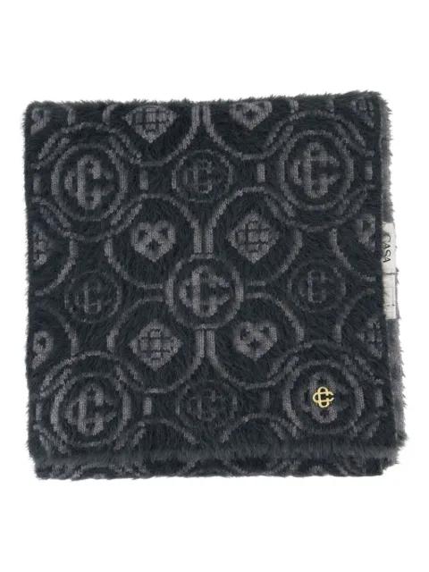 monogram-pattern scarf by CASABLANCA