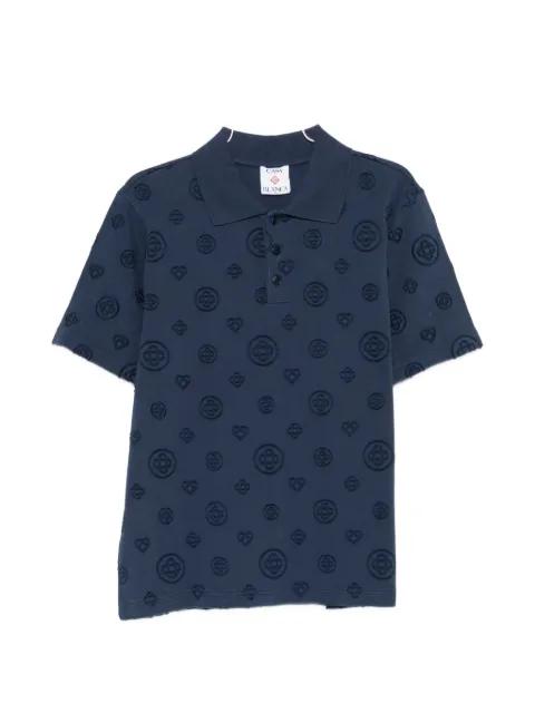 monogram polo shirt by CASABLANCA