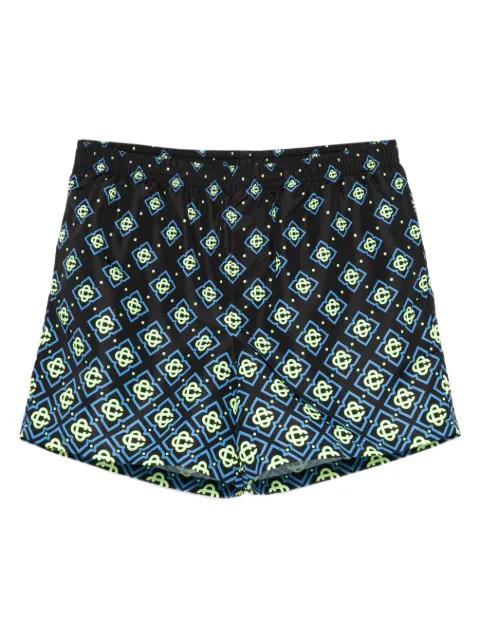 monogram-print swim shorts by CASABLANCA