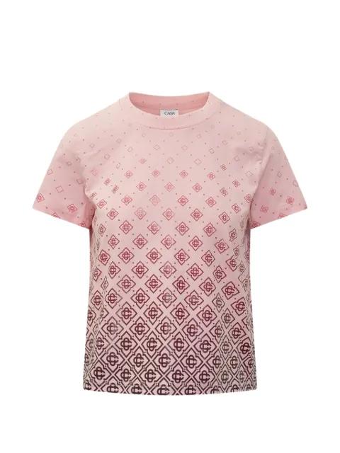 monogram-print t-shirt by CASABLANCA