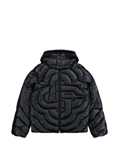 monogram-quilted puffer jacket by CASABLANCA